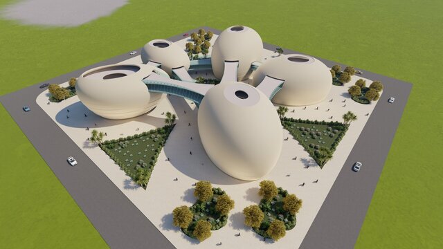 3D model of Galxy SOHO - Simulation