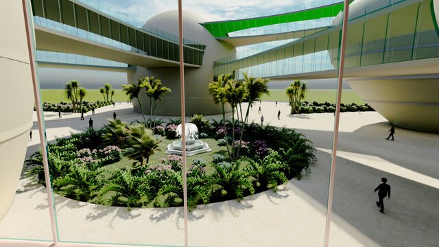 3D model of Galxy SOHO - Simulation