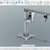 3D Design of portable slewing jib crane 0.5Ton capacity