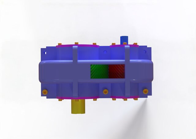3D model of Gearbox