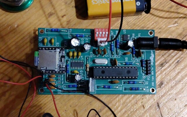 Interactive Park Audio Controller PCB