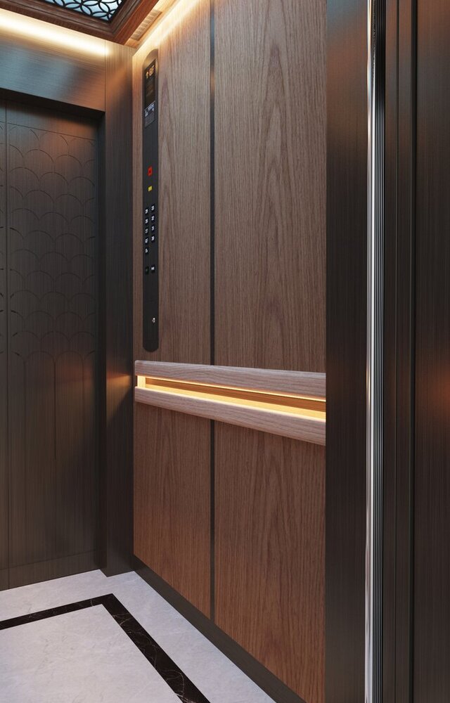 Elevator Cladding- Fairmont Nile City – image 1 of 3