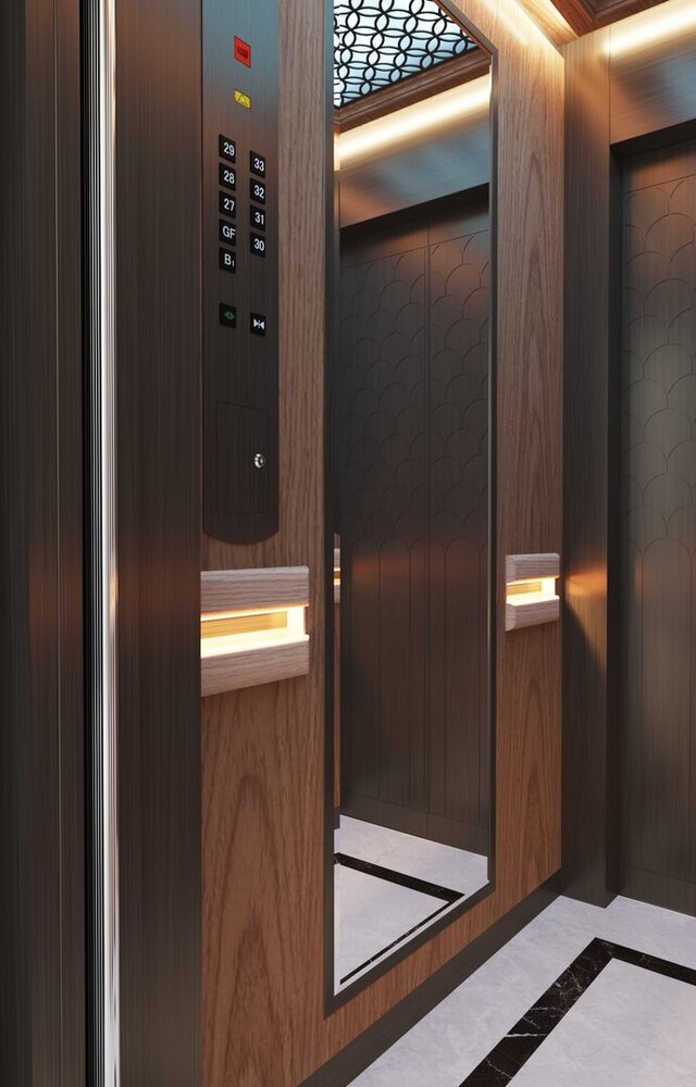 Elevator Cladding- Fairmont Nile City – image 2 of 3