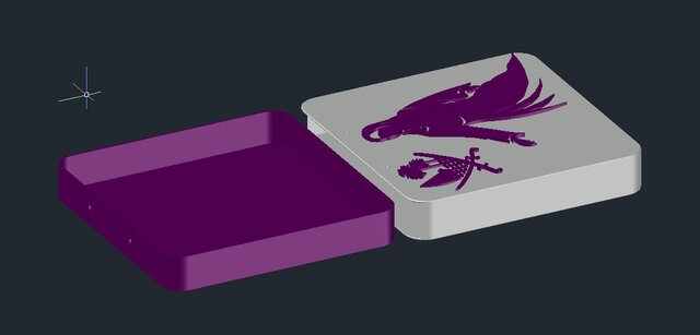 3D model of Luxury Abaya Packaging Box Design – Qatar Fashion Brand