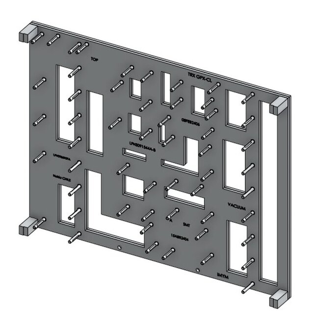 3D model of Design and Development of Vacuum Workholders for SMT Solder Paste Printing