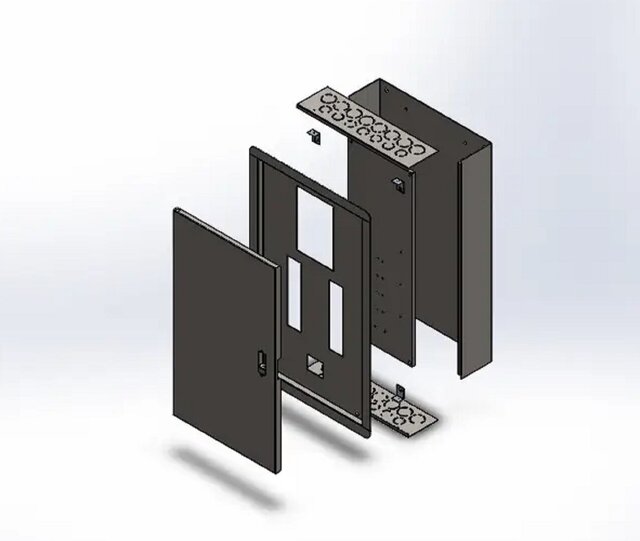 Sheet Metal Bracket Design | Manufacturing Drawing