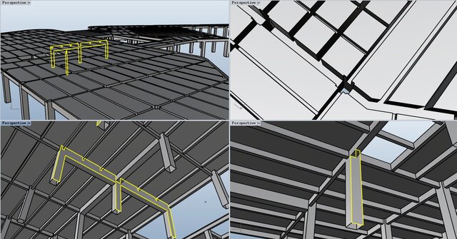 3D model of rebar, formwork, steel structure, quantity takeoff, earthwork, site terrain