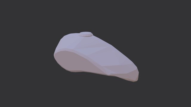 3D model of Fuel Tank – SolidWorks Surface Modeling