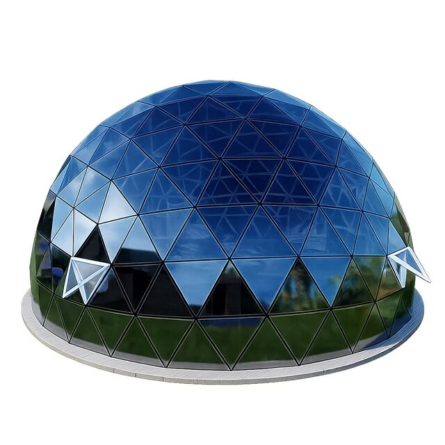 DOME WITH SOLAR PANEL STRUCTURE DESIGN & DEVELOPMENT