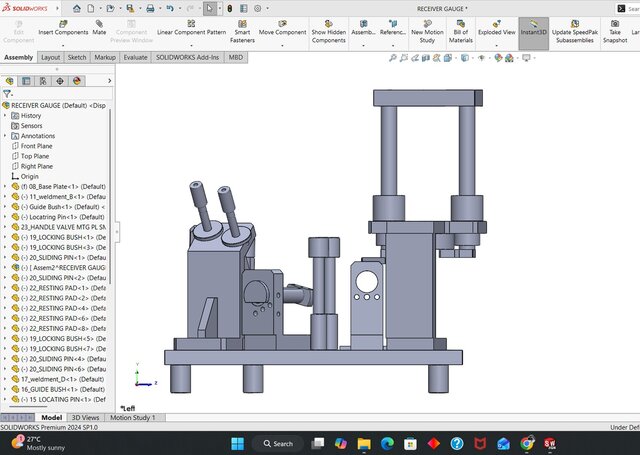 3D model of RECEIVER GAUGE