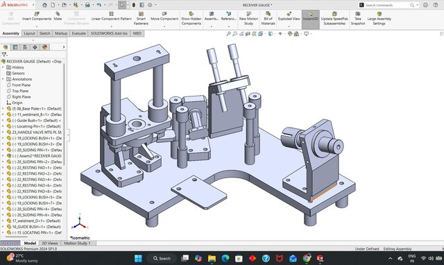 3D model of RECEIVER GAUGE