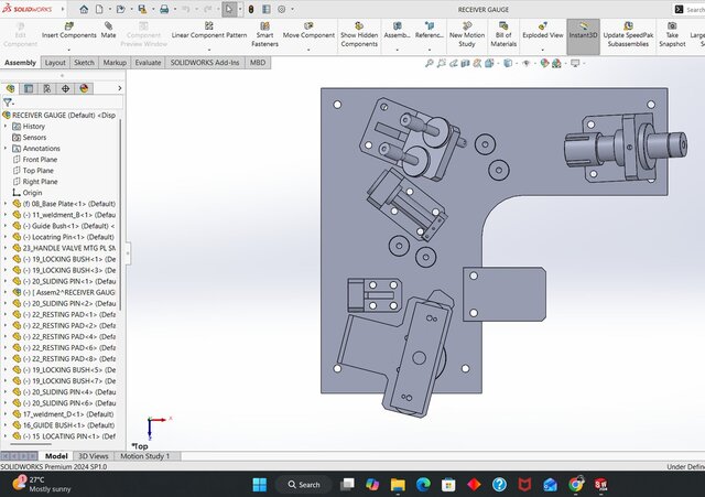 3D model of RECEIVER GAUGE