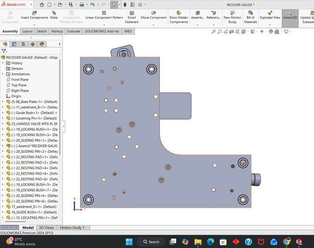 3D model of RECEIVER GAUGE