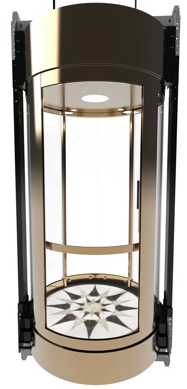 3D model of Panoramic Elevator Design