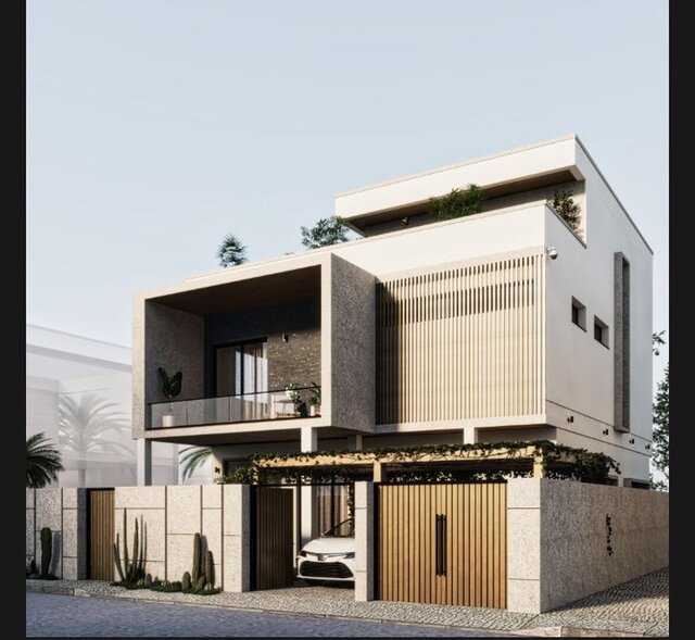 Architectural and interior design - villa