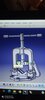 Pipe Vise Assembly Design & Mechanism design by youness-L