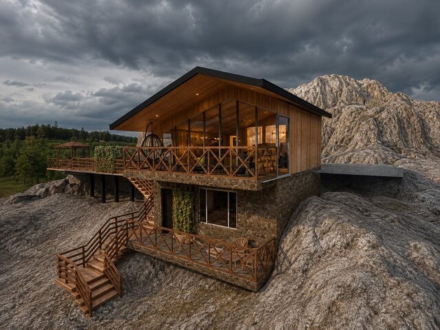Modern Mountain House – image 2 of 3