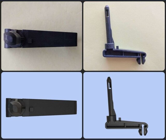 3D model of Reverse engineering of a plastic spare part