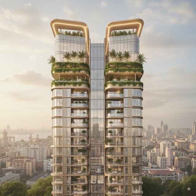 Luxury Residential Building Design – image 1 of 4