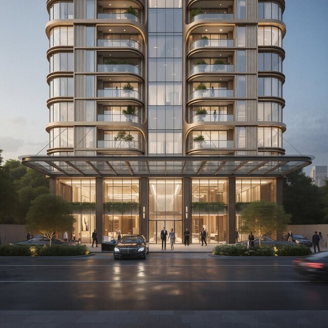 Luxury Residential Building Design – image 3 of 4