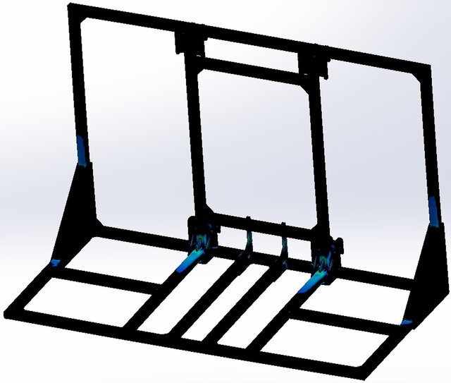 3D model of Stairs Analysis / Merdivan