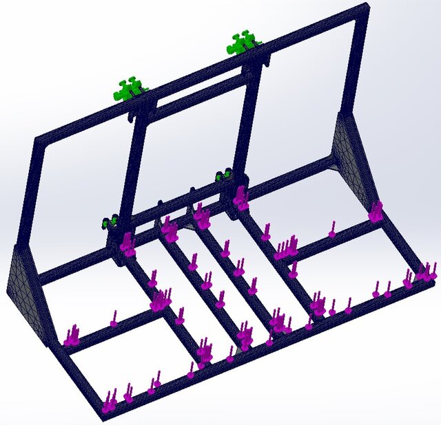 3D model of Stairs Analysis / Merdivan