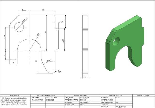3D model of Stairs Analysis / Merdivan