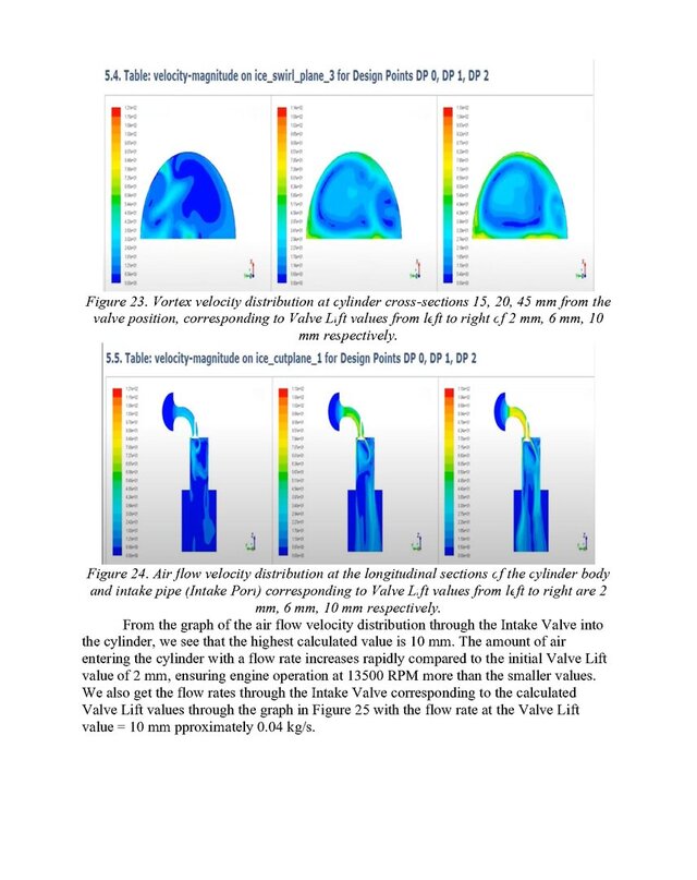 Simulation Data of Engine Features