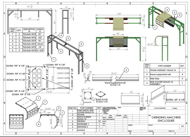 grinding-machine-enclosure