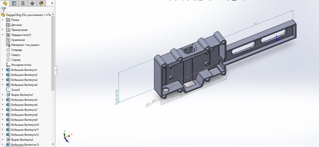 3D model of SolidWorks CAD Designer | 3D Modeling for 3D Printing & Technical Drawings