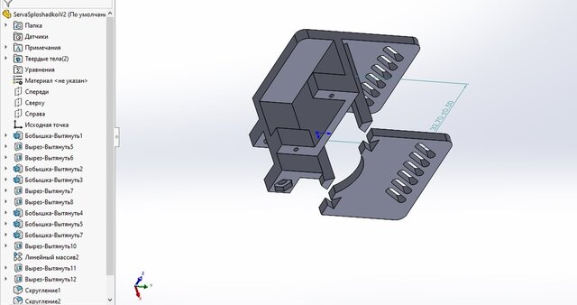 3D model of SolidWorks CAD Designer | 3D Modeling for 3D Printing & Technical Drawings