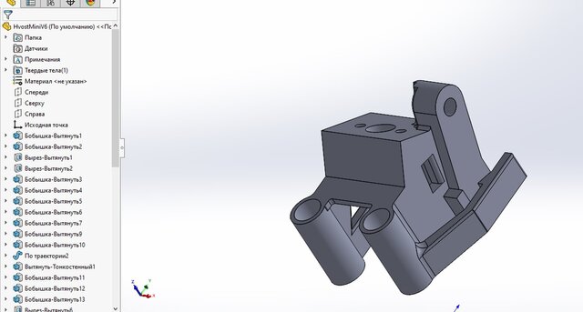3D model of SolidWorks CAD Designer | 3D Modeling for 3D Printing & Technical Drawings