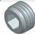18. Pillow Ball Bushing & Threaded Retainer