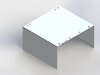 Compact Ventilated Electronics Enclosure – Sheet Metal Design & Assembly design by vsnmechdesign