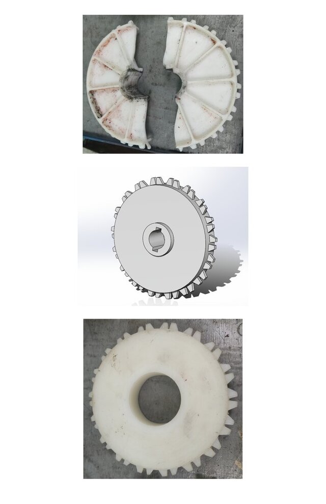 Damaged Chain Sprocket
