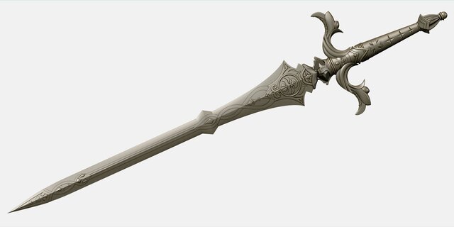 Genshin Impact: Royal Longsword - 3D Printable Prop