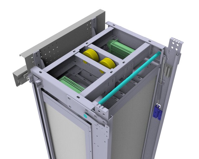 3D model of Elevator cabin design