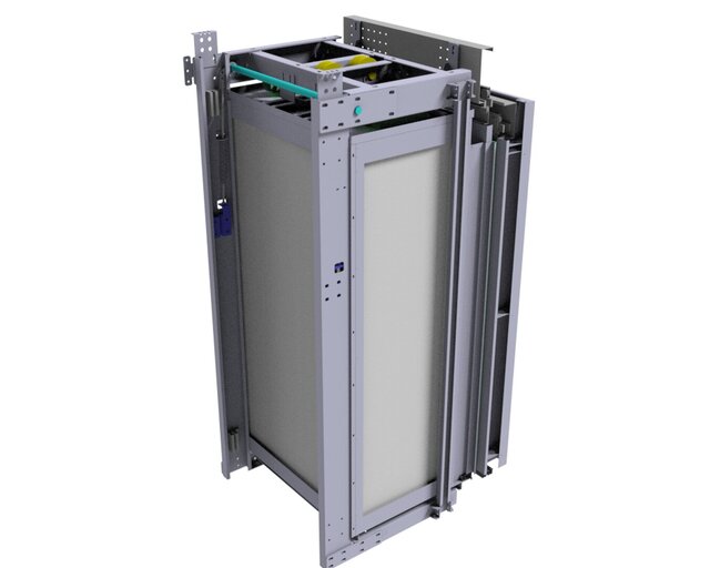 3D model of Elevator cabin design