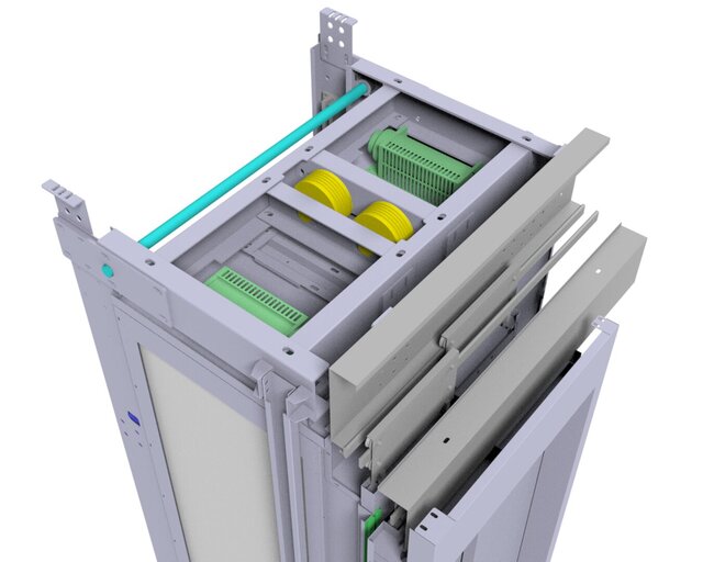 3D model of Elevator cabin design