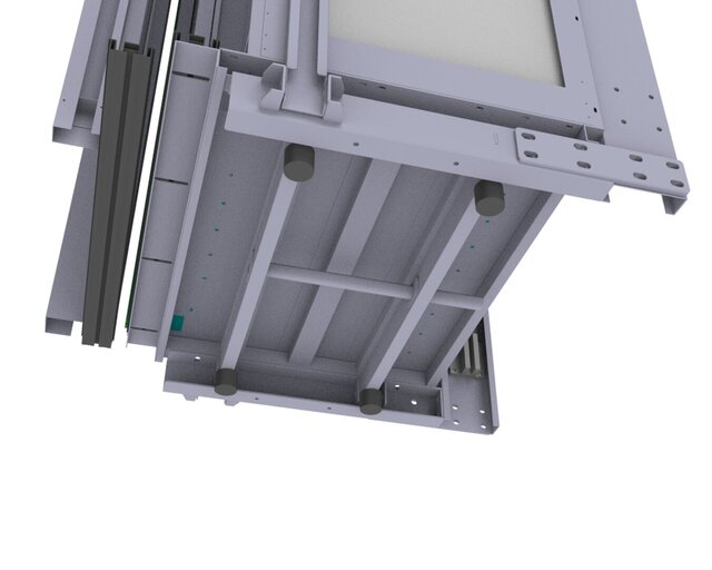 3D model of Elevator cabin design