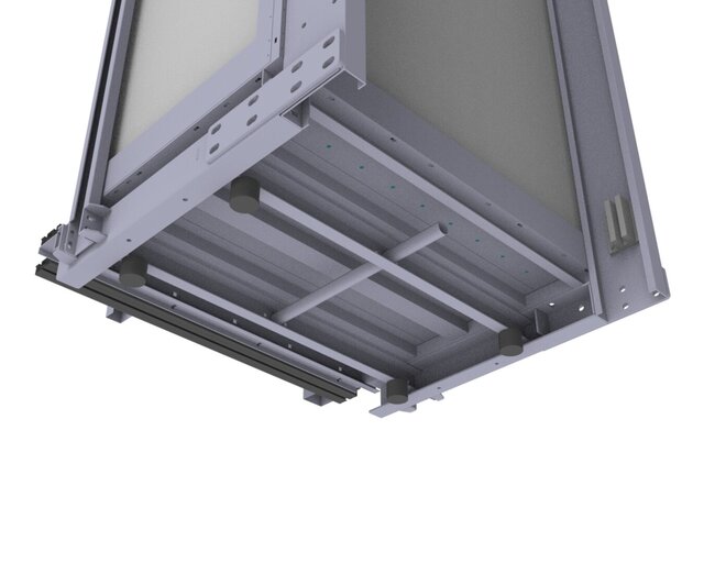 3D model of Elevator cabin design