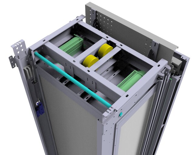 3D model of Elevator cabin design