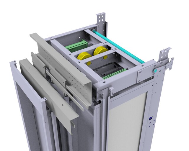 3D model of Elevator cabin design