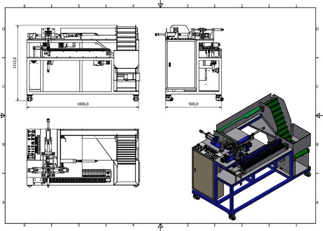 Our machine designed
