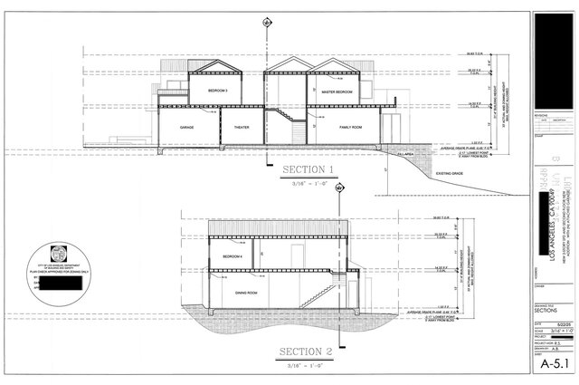 Two-Story Hillside Residence | Revit & Permit Drawing Set – image 4 of 6