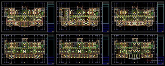 Central HVAC System Layout – Multi-Level Building