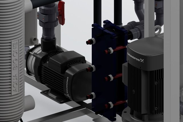 Industrial Reverse Osmosis Water Purification System | Mechanical Design – image 7 of 11