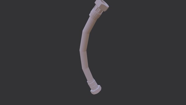 Curved Pipe Assembly with Mechanical Fittings – image 2 of 8