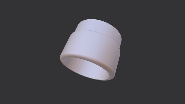 Curved Pipe Assembly with Mechanical Fittings – image 5 of 8