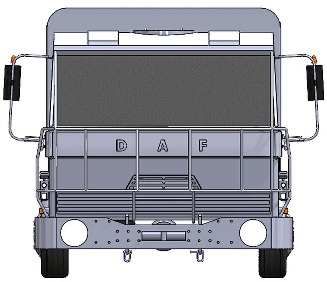 3D model of DAF Truck